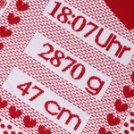 Decke Sternzeichen-Decke mit Deinen Daten - Waage