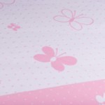 Babydecke mit Schmetterlingen - beste Bioqualität, in vielen Farben