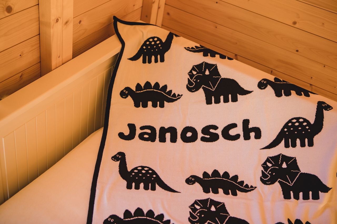 Babydecke_Dinosaurier