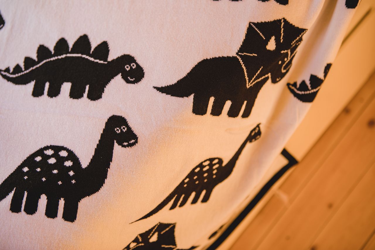 Babydecke_Dinosaurier